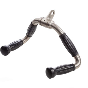Hampton Multi-Exercise Chrome Bar | Urethane Ergonomic Grips | Revolving - Image 1