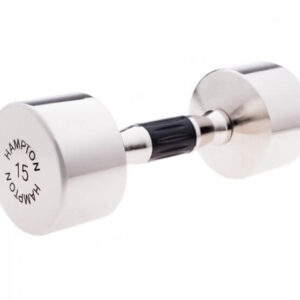 Hampton Chrome Beauty-Grip Dumbbells | 5-50LB - Image 4