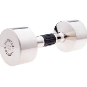 Hampton Chrome Beauty-Grip Dumbbells | 2.5-27.5LB - Image 5