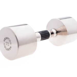 Hampton Chrome Beauty-Grip Dumbbells | 2.5-27.5LB - Image 7