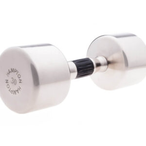 Hampton Chrome Beauty-Grip Dumbbells | 5-50LB - Image 7