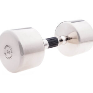 Hampton Chrome Beauty-Grip Dumbbells | 5-50LB - Image 9