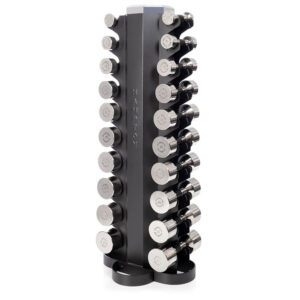 Hampton Chrome Dumbbells Horizontal | Vertical Racking | Club Packs - Image 4