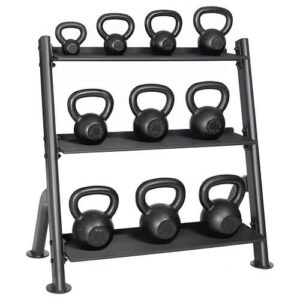 Hampton Outdoor Urethane 3-Tier Horizontal Flat Racks - Image 1