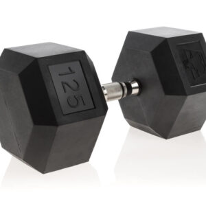 Urethane Hexagon DURA-BELL Dumbbells | 105-125LB | Pairs