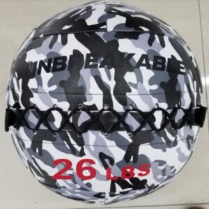 26LBS Dark Camo Print Wall Ball