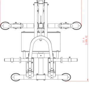 Levergym® Squat - Calf diagram