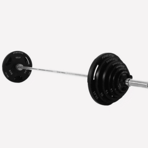 Olympic Bar And Plates 390 Lbs. Heavy Set