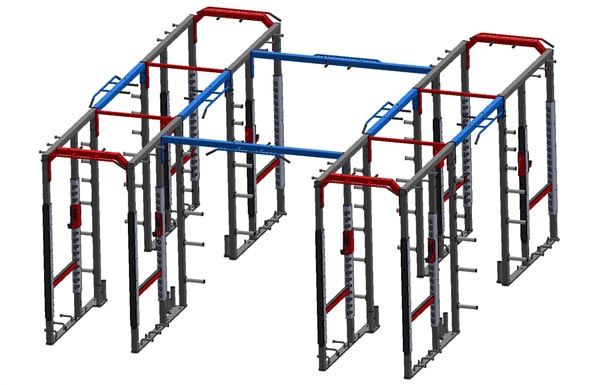 72-Inch Back-to-Back Connector for Modular Series Cages