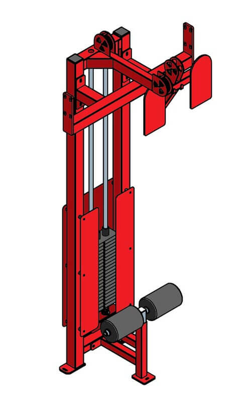 Fusion 1 Inside Lat Pulldown Seated Row Module South Florida