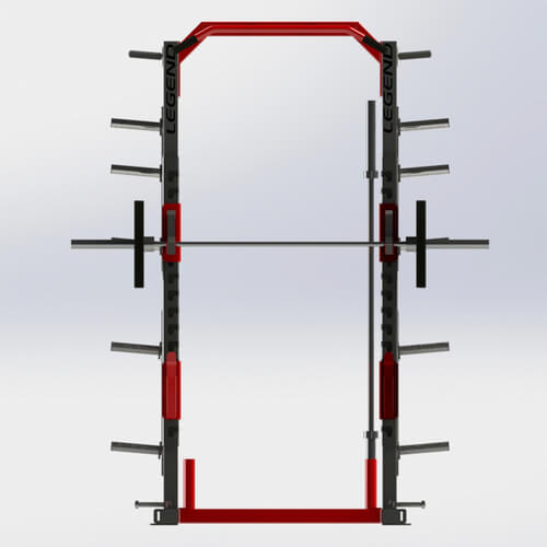 Five Peg Plate Storage for Pro & Performance Series Racks & Cages
