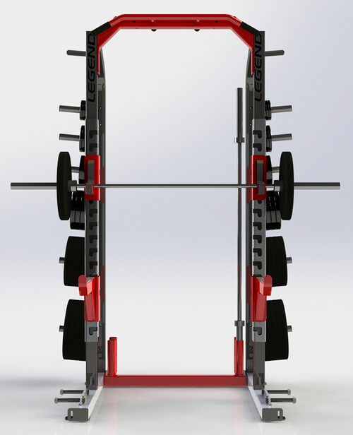 Six Peg Plate Storage for Pro & Performance Series Racks & Cages