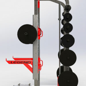 Six Peg Plate Storage for Pro & Performance Series Racks & Cages