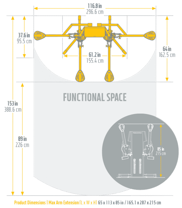 DUAL CABLE CROSS LITE G424-DCC-light_Full_Footprint