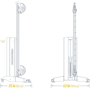 G625_Cable-Column_Footprint