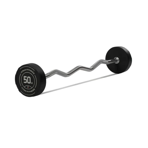 50 LB. EZ CURL FIXED BARBELL