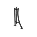 5 ft. Curved Upright