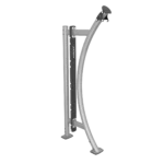 8 ft. curved upright