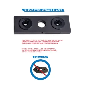 50 LB. SILENT STEEL WEIGHT STACK UPGRADE (Only available for Mi6, Mi7 and Mi7Smith Ensemble)