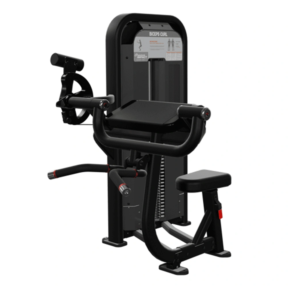 Spring Bicep Machine IMPACT BICEPS MACHINE - South Florida Fitness Equipment Provider