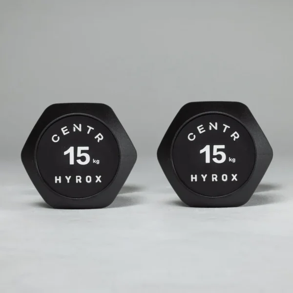 15 kg Centr x HYROX Perform Series Urethane Dumbbell