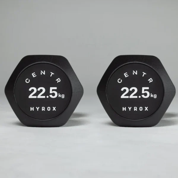 22.5 kg Centr x HYROX Perform Series Urethane Dumbbell