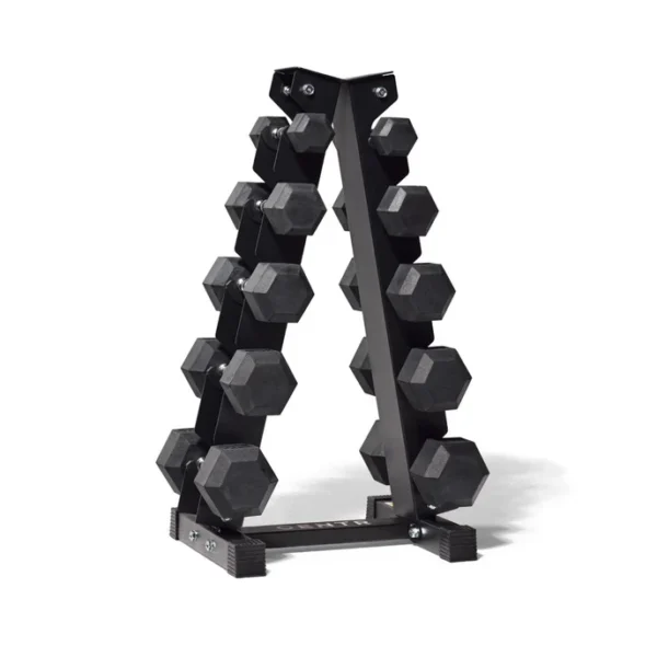 centr-5-25-lb-dumbbell-weight-set-with-rack