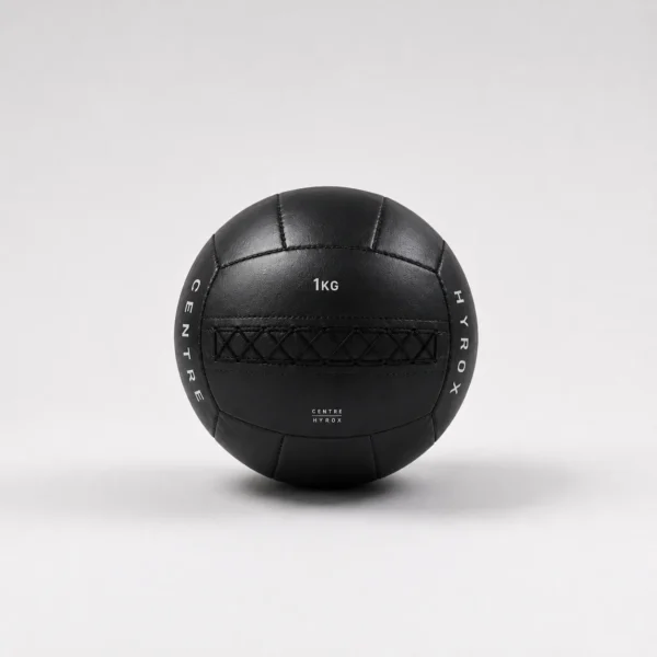 Centr HYROX 1KG wall ball small size black competition ball