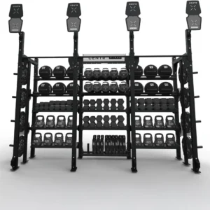HYROX HR2 weight rack for organized gym equipment storage