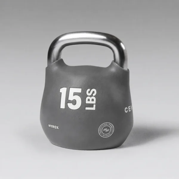 Centr x Hyrox rubber octo kettlebell 15 lbs for home gym workout
