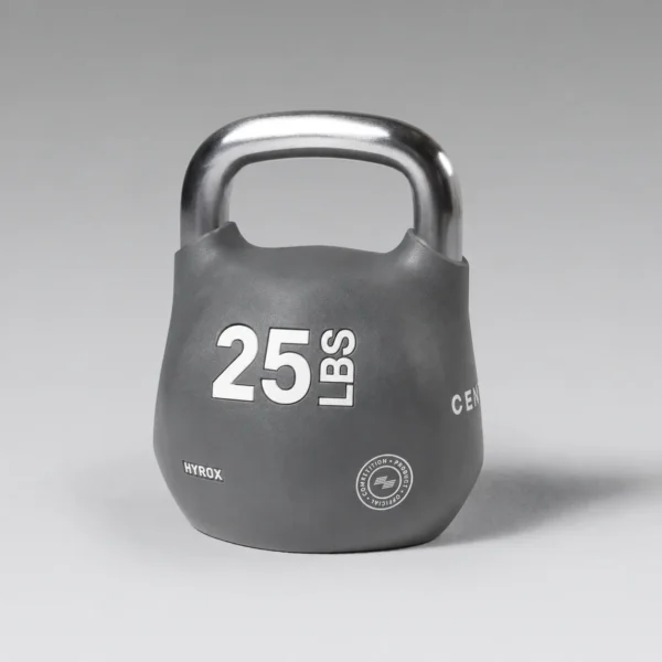 Centr x Hyrox rubber octo kettlebell 25 lbs for weightlifting exercises