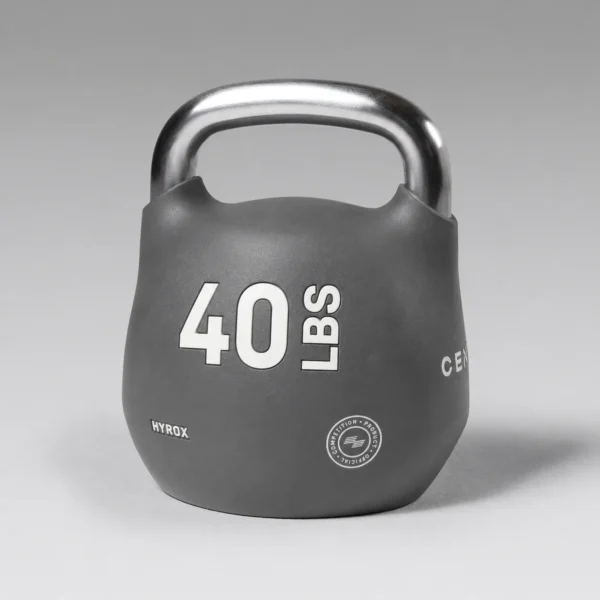 Centr x Hyrox rubber octo kettlebell 40 lbs for advanced training