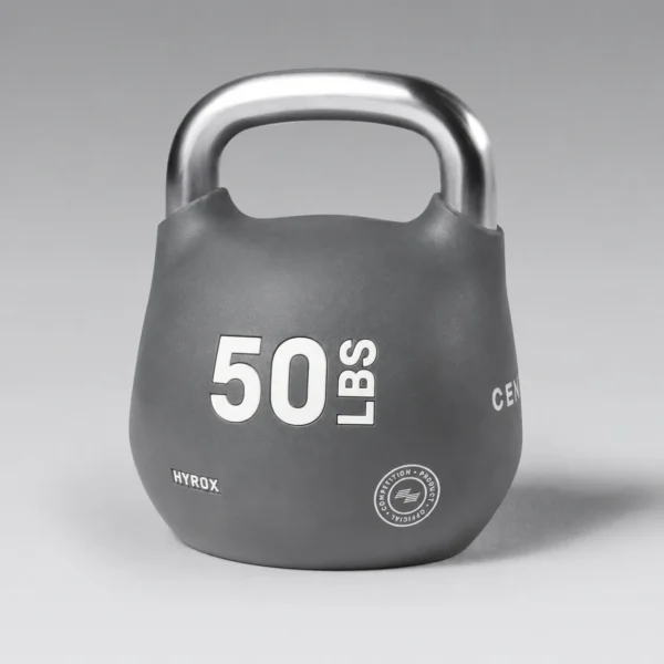 Centr x Hyrox rubber octo kettlebell 50 lbs for heavy strength training