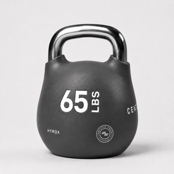 Centr x Hyrox rubber octo kettlebell 65 lbs for muscle building exercises
