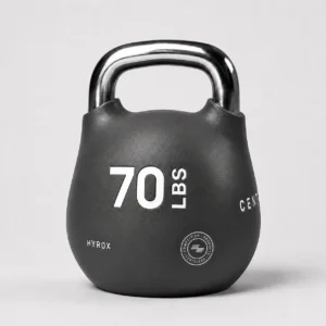 Centr x Hyrox rubber octo kettlebell 70 lbs for power training workout