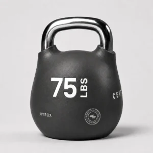 Centr x Hyrox rubber octo kettlebell 75 lbs for advanced strength training