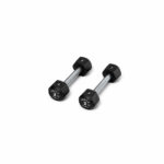 Centr x HYROX 2kg rubber dumbbell for strength training and fitness workouts