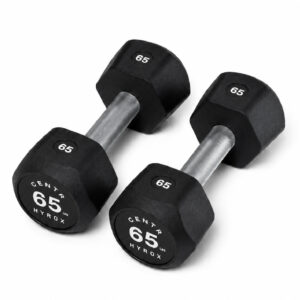 Centr x HYROX Training Series Rubber Dumbbell - LBS - Image 15