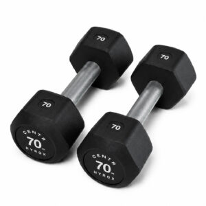 Centr x HYROX Training Series Rubber Dumbbell - LBS - Image 13