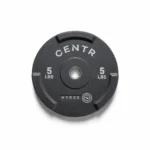 Centr x HYROX rubber interlocking bumper plate 5 lbs for beginner weight training