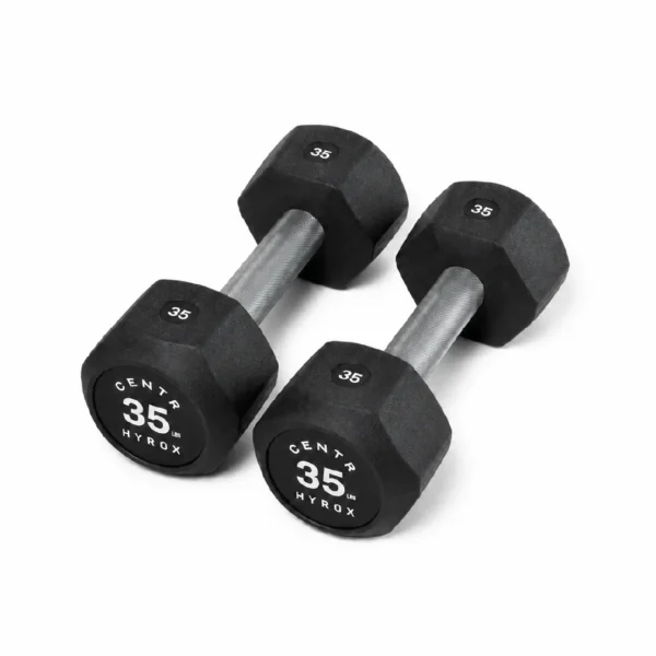 Centr x HYROX perform series gym dumbbell 35lb for strength training