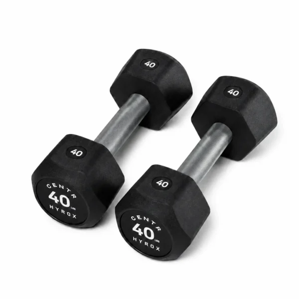 Centr x HYROX perform series gym dumbbell 40lb for strength training