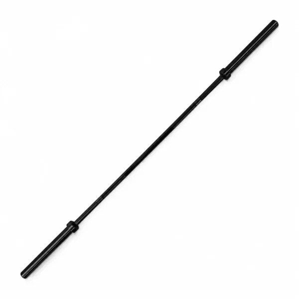 Centr x HYROX 7 ft black chrome Olympic barbell 750 lb capacity for strength training