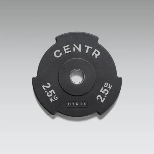 HYROX urethane bumper plate 2.5kg gym equipment