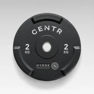 HYROX urethane bumper plate 2kg gym equipment