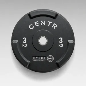 HYROX urethane bumper plate 3kg gym equipment