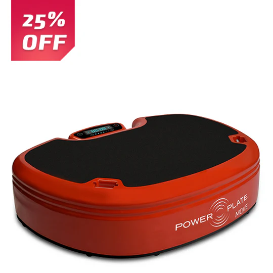 Power Plate Move vibration platform red
